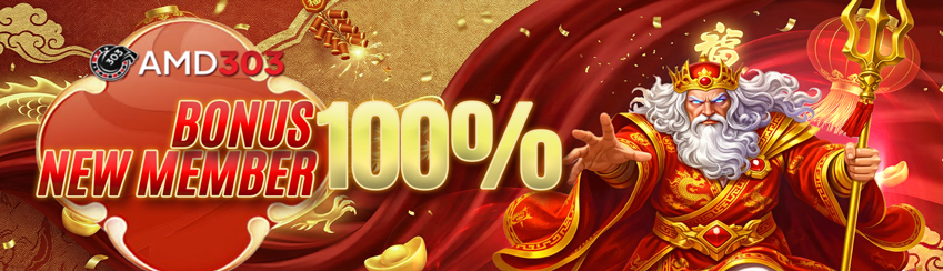 BONUS NEW MEMBER 100%