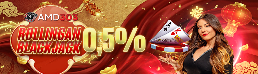KOMISI BLACKJACK 0,5%